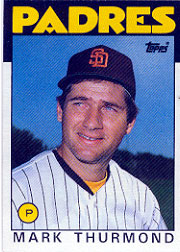1986 Topps Baseball Cards      037      Mark Thurmond